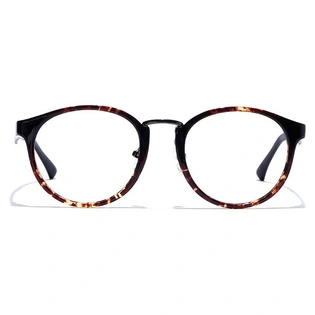 GRAVIATE by Coolwinks E18A7525 Glossy Tortoise Full Frame Round Eyeglasses for Men and Women