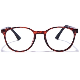 GRAVIATE by Coolwinks E18A7662 Glossy Tortoise Full Frame Round Eyeglasses for Men and Women