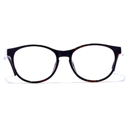 GRAVIATE by Coolwinks E18B6708 Glossy Tortoise Full Frame Round Eyeglasses for Men and Women