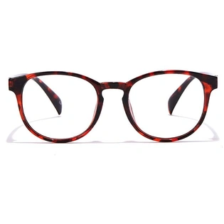 GRAVIATE by Coolwinks E18B6998 Glossy Tortoise Full Frame Round Eyeglasses for Men and Women