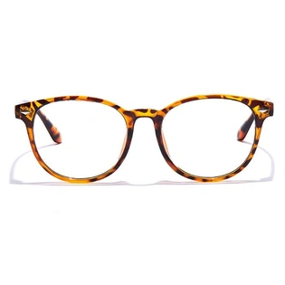 GRAVIATE by Coolwinks E18B7261 Glossy Tortoise Full Frame Round Eyeglasses for Men and Women