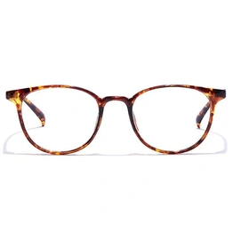 GRAVIATE by Coolwinks E18B7330 Glossy Tortoise Full Frame Round Eyeglasses for Men and Women