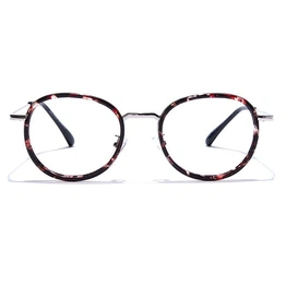 GRAVIATE by Coolwinks E18B7536 Glossy Tortoise Full Frame Round Eyeglasses for Men and Women