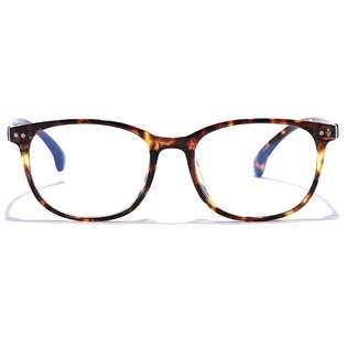 GRAVIATE by Coolwinks E18B7741 Glossy Tortoise Full Frame Round Eyeglasses for Men and Women