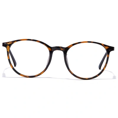 GRAVIATE by Coolwinks E18C7092 Glossy Tortoise Full Frame Round Eyeglasses for Men and Women