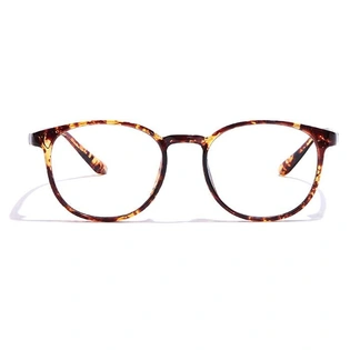 GRAVIATE by Coolwinks E18C7337 Glossy Tortoise Full Frame Round Eyeglasses for Men and Women