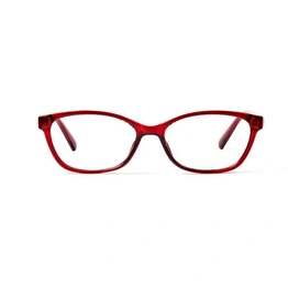 GRAVIATE by Coolwinks E33D5690 Glossy Wine Full Frame Oval Eyeglasses for Women