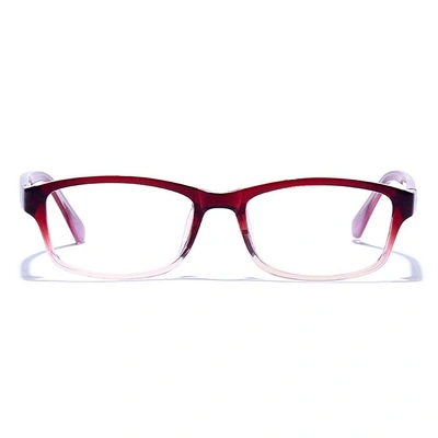 GRAVIATE by Coolwinks E15C6438 Glossy Wine Full Frame Rectangle Eyeglasses for Women