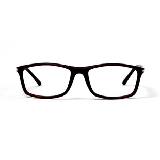 GRAVIATE by Coolwinks E21D5732 Matte Wine Full Frame Rectangle Eyeglasses for Men and Women