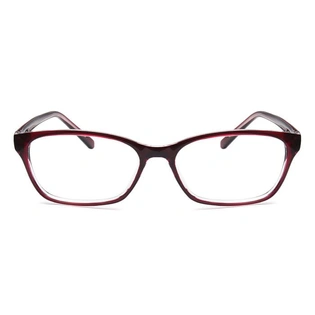 GRAVIATE by Coolwinks E33A6542 Glossy Wine Full Frame Rectangle Eyeglasses for Men and Women