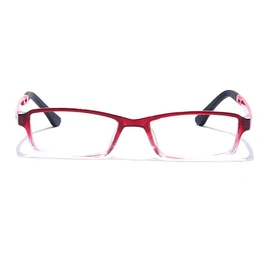 GRAVIATE by Coolwinks E33A7630 Glossy Wine Full Frame Rectangle Eyeglasses for Men and Women