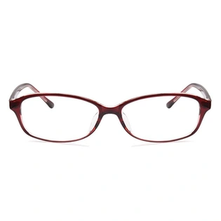 GRAVIATE by Coolwinks E33C6541 Glossy Wine Full Frame Rectangle Eyeglasses for Men and Women