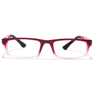 GRAVIATE by Coolwinks E33C7634 Glossy Wine Full Frame Rectangle Eyeglasses for Men and Women