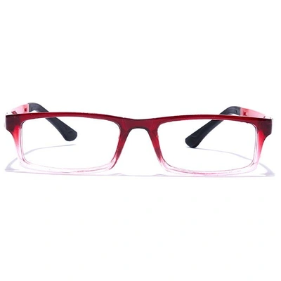 GRAVIATE by Coolwinks E33C7634 Glossy Wine Full Frame Rectangle Eyeglasses for Men and Women