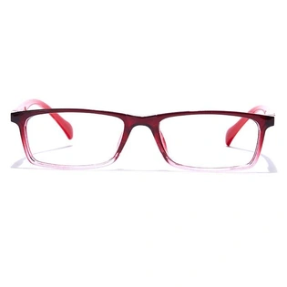 GRAVIATE by Coolwinks E33C7670 Glossy Wine Full Frame Rectangle Eyeglasses for Men and Women