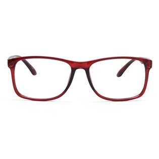 GRAVIATE by Coolwinks E33A6929 Glossy Wine Full Frame Retro Square Eyeglasses for Men and Women