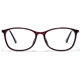 GRAVIATE by Coolwinks E33B7485 Glossy Wine Full Frame Retro Square Computer Eyeglasses for Men and Women