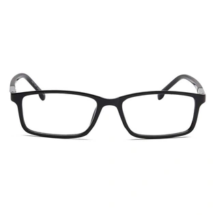 Xstyl by Coolwinks E12A6709 Glossy Black Full Frame Rectangle Eyeglasses for Men and Women