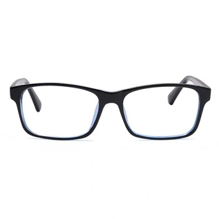 Xstyl by Coolwinks E12A6751 Glossy Black Full Frame Rectangle Eyeglasses for Men and Women