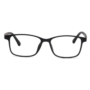 Xstyl by Coolwinks E12A6769 Matte Black Full Frame Rectangle Eyeglasses for Men and Women