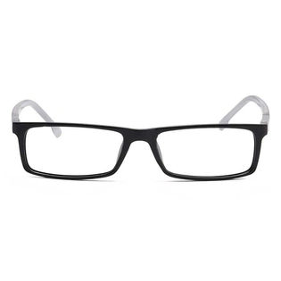 Xstyl by Coolwinks E12B6711 Glossy Black Full Frame Rectangle Eyeglasses for Men and Women