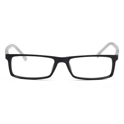 Xstyl by Coolwinks E12B6711 Glossy Black Full Frame Rectangle Eyeglasses for Men and Women