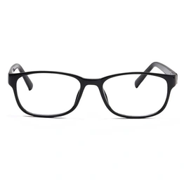 Xstyl by Coolwinks E12B6741 Glossy Black Full Frame Rectangle Eyeglasses for Men and Women