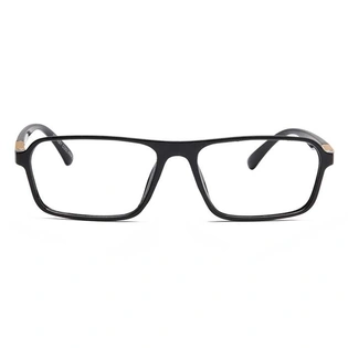 Xstyl by Coolwinks E12C6712 Glossy Black Full Frame Rectangle Eyeglasses for Men and Women