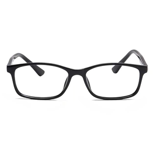 Xstyl by Coolwinks E12C6716 Glossy Black Full Frame Rectangle Eyeglasses for Men and Women