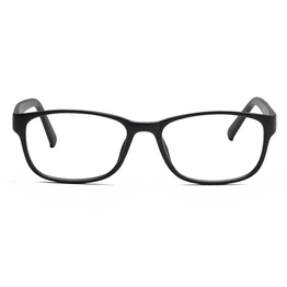 Xstyl by Coolwinks E12C6741 Matte Black Full Frame Rectangle Eyeglasses for Men and Women