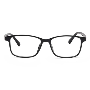 Xstyl by Coolwinks E12C6769 Glossy Black Full Frame Rectangle Eyeglasses for Men and Women