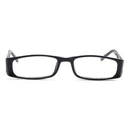 Xstyl by Coolwinks E12B5022 Glossy Black Full Frame Rectangle Eyeglasses for Women