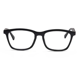 Xstyl by Coolwinks E12A6747 Matte Black Full Frame Retro Square Eyeglasses for Men and Women