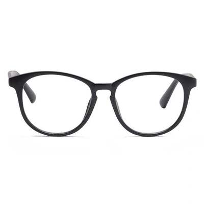 Xstyl by Coolwinks E12A6748 Matte Black Full Frame Round Eyeglasses for Men and Women