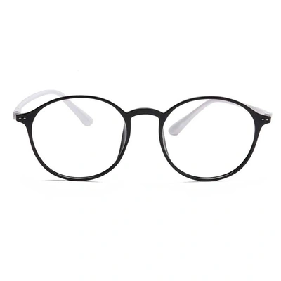 Xstyl by Coolwinks E12A6768 Glossy Black Full Frame Round Eyeglasses for Men and Women