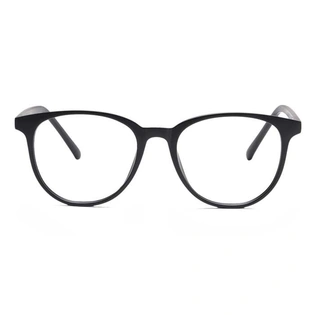 Xstyl by Coolwinks E12C6714 Matte Black Full Frame Round Eyeglasses for Men and Women