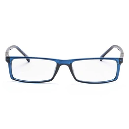 Xstyl by Coolwinks E20A6711 Glossy Blue Full Frame Rectangle Eyeglasses for Men and Women