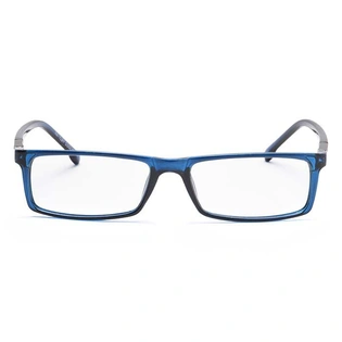 Xstyl by Coolwinks E20A6711 Glossy Blue Full Frame Rectangle Eyeglasses for Men and Women