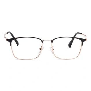 Xstyl by Coolwinks E12A6726 Matte Brown Full Frame Retro Square Eyeglasses for Men and Women