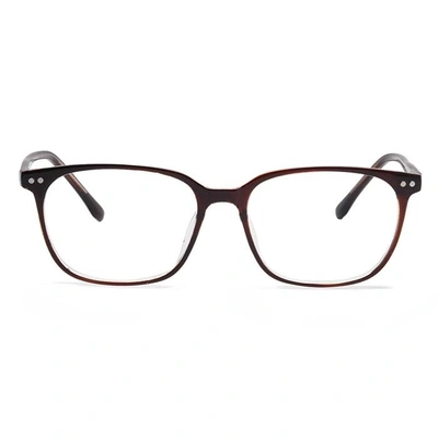 Xstyl by Coolwinks E15B6718 Glossy Brown Full Frame Retro Square Eyeglasses for Men and Women