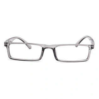 Xstyl by Coolwinks E16B6710 Glossy Grey Full Frame Rectangle Eyeglasses for Men and Women