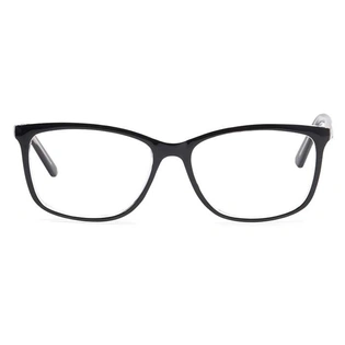 Xstyl by Coolwinks E16A6743 Glossy Grey Full Frame Retro Square Eyeglasses for Men and Women