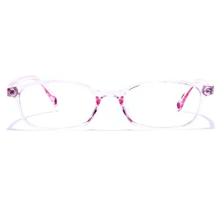 Xstyl by Coolwinks E23B6149 Glossy Pink Full Frame Rectangle Eyeglasses for Women