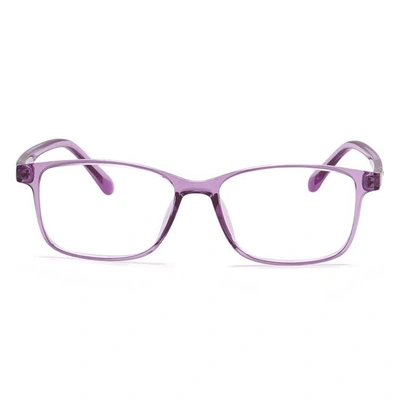 Xstyl by Coolwinks E17B6769 Glossy Purple Full Frame Rectangle Eyeglasses for Women