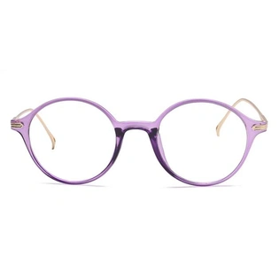 Xstyl by Coolwinks E17A6738 Glossy Purple Full Frame Round Eyeglasses for Women