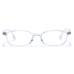 Xstyl by Coolwinks E50A6149 Glossy Transparent Full Frame Rectangle Eyeglasses for Men and Women