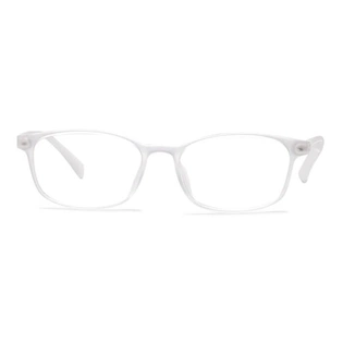 Xstyl by Coolwinks E50B5183 Matte Transparent Full Frame Rectangle Eyeglasses for Men and Women