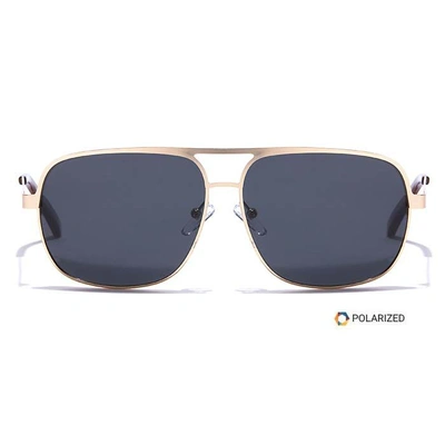 ELITE by Coolwinks S16B5398 Black Polarized Wraparound Sunglasses for Men and Women