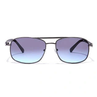 Elite by Coolwinks S20A6504 Blue Gradient Pilot Sunglasses for Men and Women