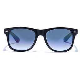 ELITE by Coolwinks S16A5329 Blue Gradient Retro Square Sunglasses for Men and Women